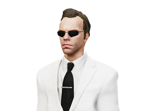 Agent Smith (White)